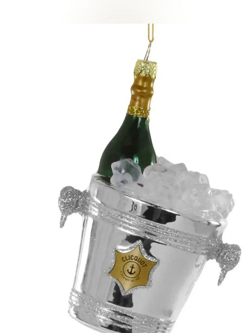 Cody Foster & Co Champagne on Ice Ornament 5